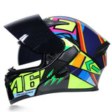 Flip Up Motorcycle Helmet